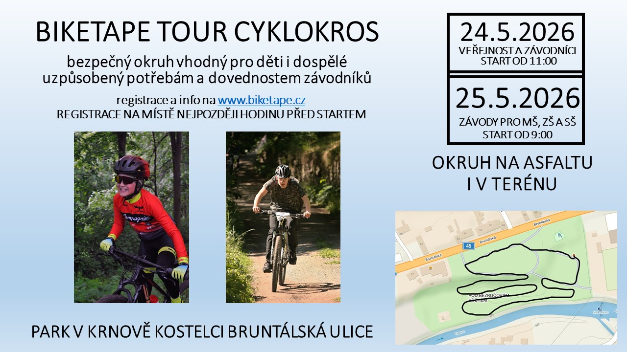 Biketape Tour Cyklokros plakát